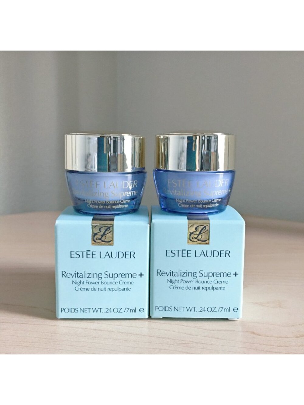 Estee Lauder Revitalizing Supreme+ Night Power Bounce Creme Mini Duo